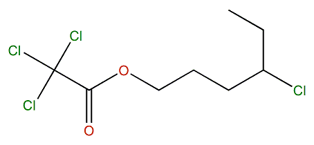 4-Chlorohexyl trichloroacetate